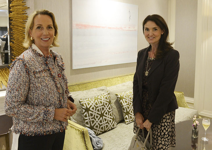 Annette Heuser und Dr. Antonella Forte-Wolf (©Foto: Mandarin Oriental)